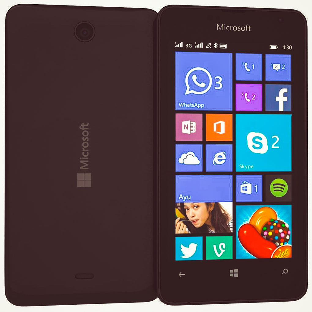 Black Nokia Lumia 430