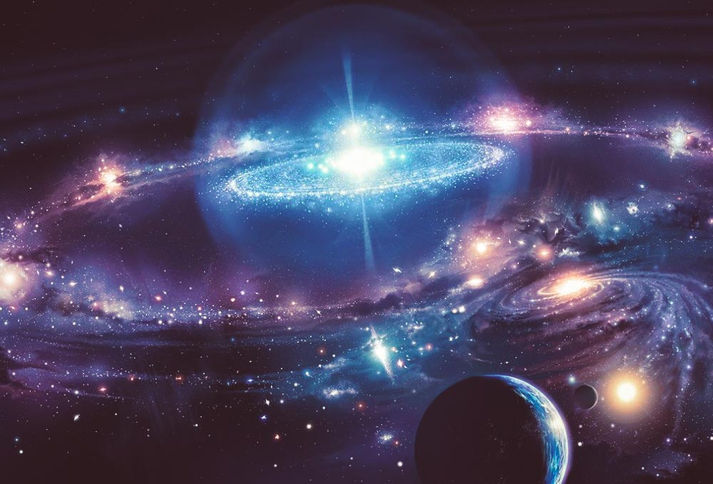 Миллионы звезд...мы живем в бесконечной Вселенной